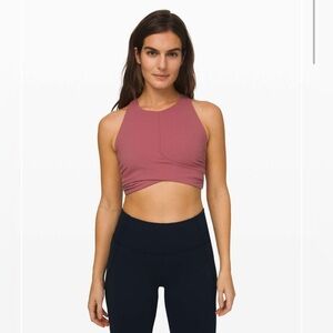 LULULEMON Always Aligned Bra in Moss Rose (2019)
